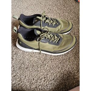 ECCO Men's Biom 2.2 Low Breathru textile sneakers in dark green/BlackSIZE 12.5